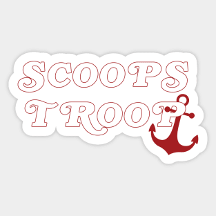 Scoops Troop Sticker